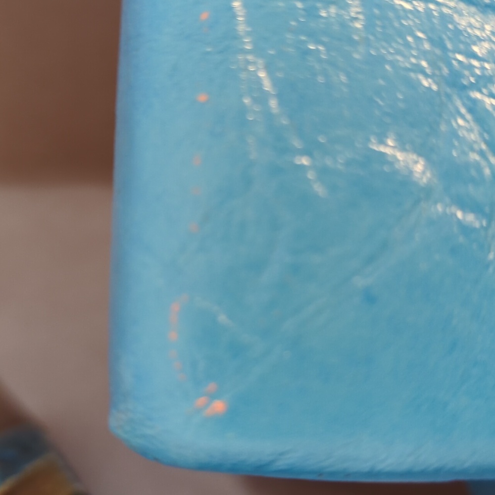Doll Furniture Living Room Set of 3 Hand Crafted Vintage Blue Boat seat material - Picture 15 of 16